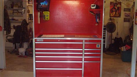 steel tool box hutch homemade|tool box workstation hutch.